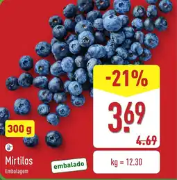 ALDI Mirtilos promoção