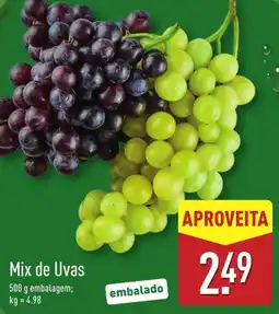 ALDI Mix de Uvas promoção