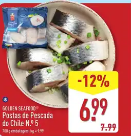 ALDI GOLDEN SEAFOOD Postas de Pescada do Chile N.º 5 promoção