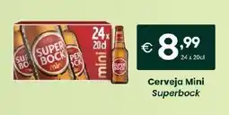 Roque Supermercados Cerveja Mini Superbock promoção