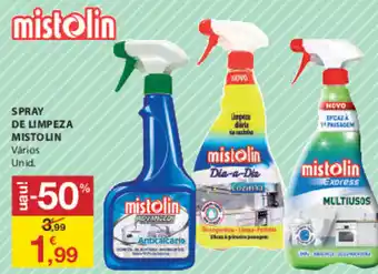 E.Leclerc Spray de Limpeza Mistolin promoção