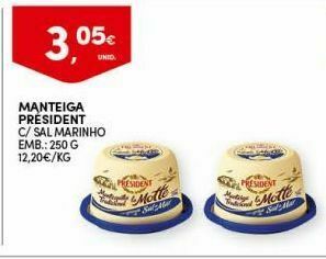 Continente Bom dia Manteiga président promoção