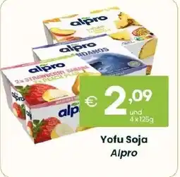 Roque Supermercados Yofu Soja Alpro promoção
