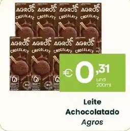 Roque Supermercados Leite Achocolatado Agros promoção