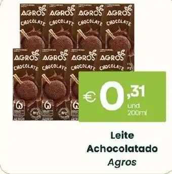 Roque Supermercados Leite Achocolatado Agros promoção