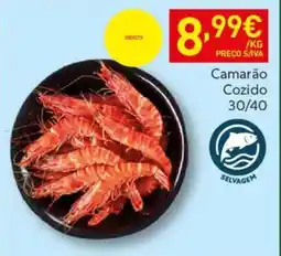 Recheio Camarão Cozido 30/40 promoção