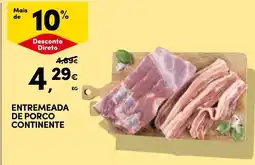 Continente Bom dia Entremeada de porco continente promoção