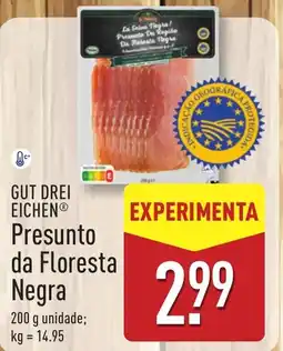 ALDI GUT DREI EICHEN Presunto da Floresta Negra promoção
