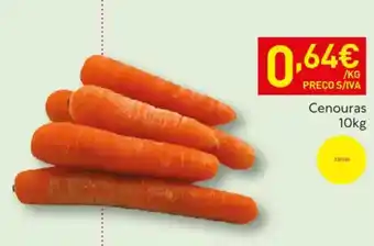Recheio Cenouras promoção
