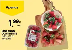 Continente Bom dia Morango continente promoção