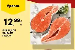 Continente Bom dia Postas de salmao frescas promoção