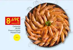Recheio Camarão 30/50 Fresco Cozido MasterChef promoção
