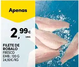Continente Bom dia Filete de robalo fresco promoção