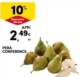 Continente Bom dia Pera conference promoção