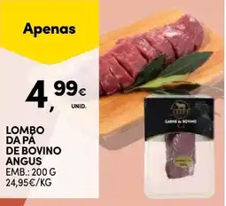 Continente Bom dia Lombo da pa de bovino angus promoção