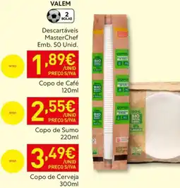 Recheio Descartáveis MasterChef promoção