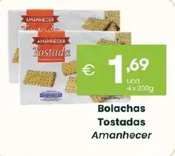 Roque Supermercados Bolachas Tostadas Amanhecer promoção