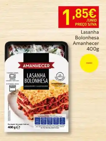 Recheio Lasanha Bolonhesa Amanhecer promoção