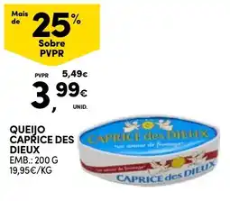 Continente Bom dia Queijo caprice des dieux promoção