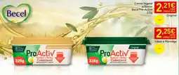 Recheio Creme Vegetal p/Barrar Becel Pro-Active Original promoção