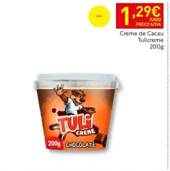 Recheio Creme de Cacau Tulicreme promoção