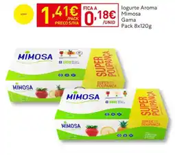 Recheio logurte Aroma Mimosa promoção