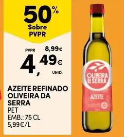 Continente Bom dia Azeite refinado oliveira da serra promoção