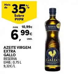Continente Bom dia Azeite virgem extra gallo reserva promoção