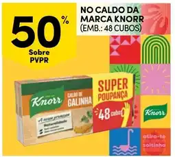 Continente Bom dia No caldo da marca knorr (emb.: 48 cubos) promoção
