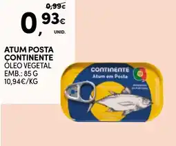 Continente Bom dia Atum posta continente óleo vegetal promoção