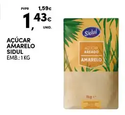 Continente Bom dia Açúcar amarelo sidul promoção