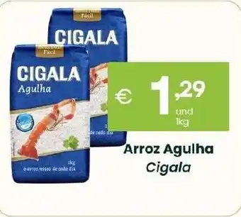 Roque Supermercados Arroz Agulha Cigala promoção