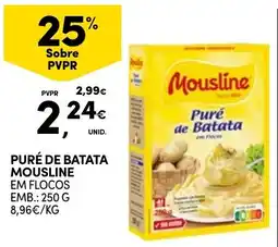 Continente Bom dia Puré de batata mousline promoção