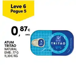 Continente Bom dia Atum tritão natural promoção