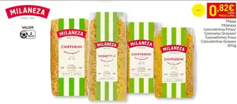 Recheio Massa Milaneza promoção
