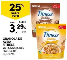 Continente Bom dia Granola de aveia fitness promoção