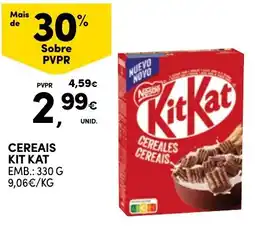 Continente Bom dia Cereais kit kat promoção