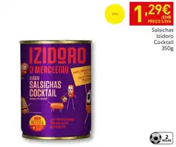 Recheio Salsichas Izidoro Cocktail promoção