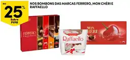 Continente Bom dia Nos bombons das marcas ferrero, mon chérie raffaello promoção