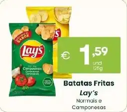 Roque Supermercados Batatas Fritas Lay's promoção