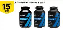 Continente Bom dia Nos suplementos da marca zumub promoção
