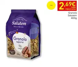 Recheio Granola Salutem promoção