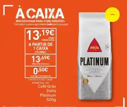 Recheio Café Grão Delta Platinum promoção