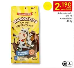 Recheio Achocolatado em Pó Amanhecer promoção
