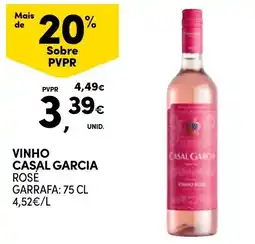 Continente Bom dia Vinho casal garcia promoção