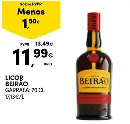 Continente Bom dia Licor beirao promoção