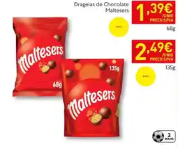 Recheio Drageias de Chocolate Maltesers promoção