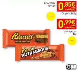 Recheio Chocolate Reese's Original promoção