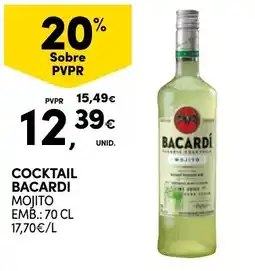 Continente Bom dia Cocktail bacardi mojito promoção