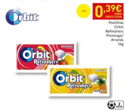 Recheio Pastilhas Orbit Refresher's promoção